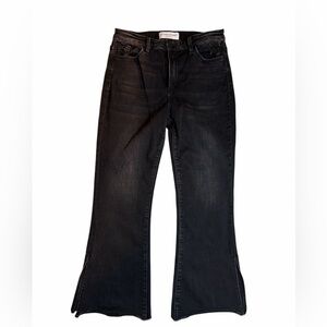 Women's Black Flying Monkey Flared Jeans